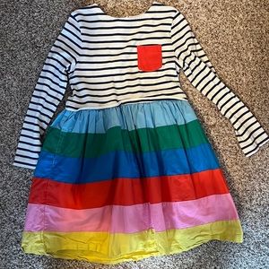 Mini Boden girls dress 6-7Y